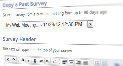 Surveys